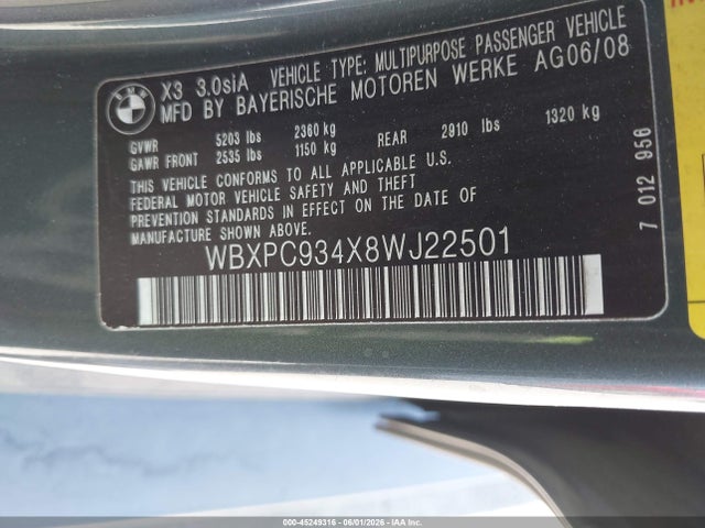 BMW X Series 3.0si