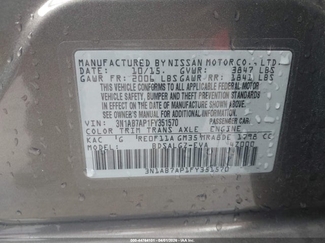 Nissan Sentra Sl