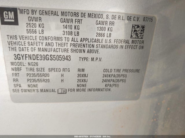 Cadillac SRX Premium Collection