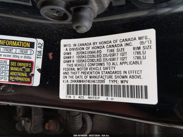 Honda CR-V Ex-l