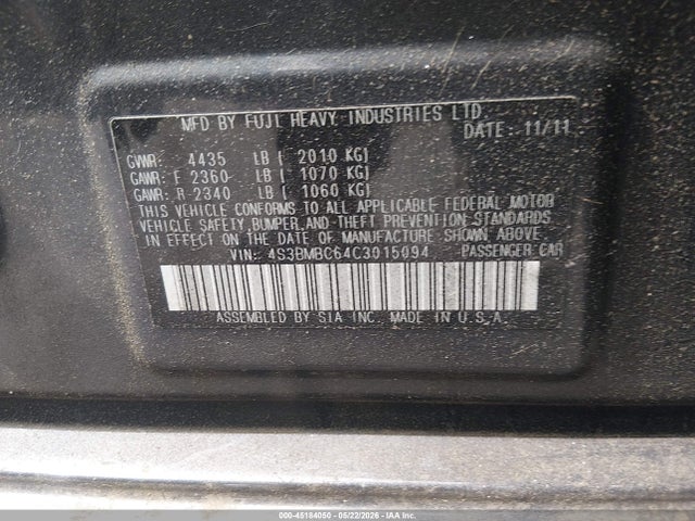 Subaru Legacy 2.5i Premium