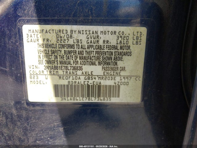 Nissan Sentra 2.0s