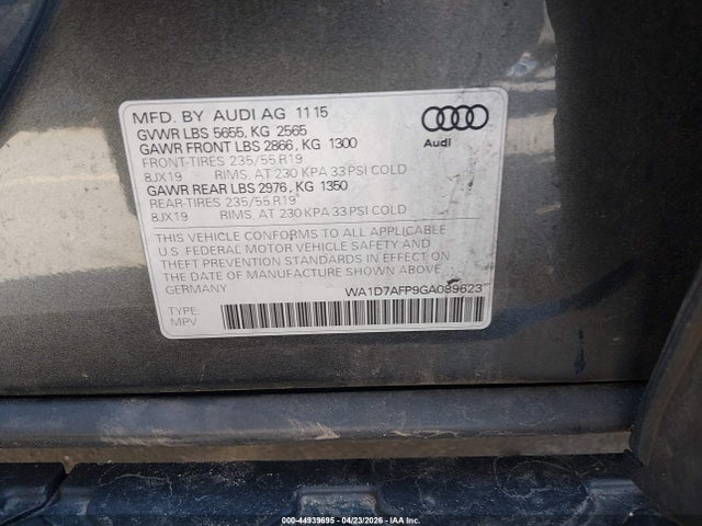 Audi Q5 3.0t Premium Plus