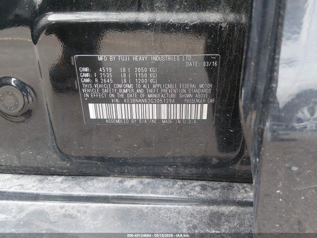 Subaru Legacy 2.5i Limited