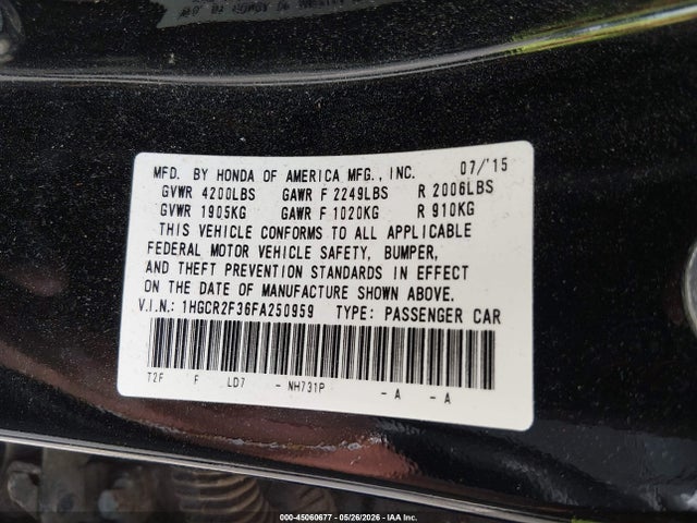 Honda Accord Lx