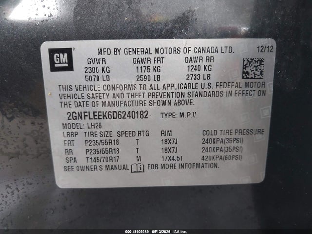 Chevrolet Equinox 1lt