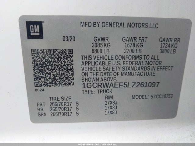 Chevrolet Silverado 1500 2wd  Standard Bed Wt