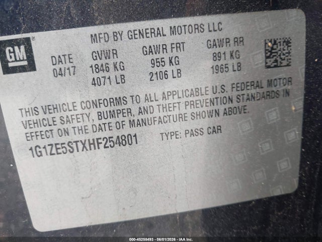 Chevrolet Malibu 1lt