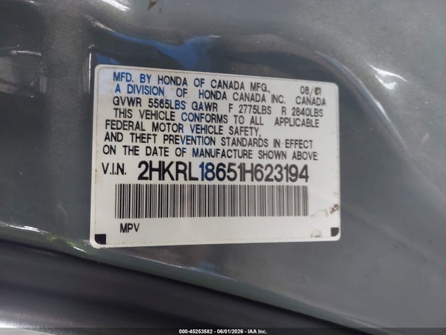 Honda Odyssey Ex
