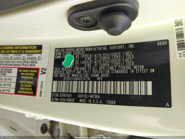 Toyota Venza Base V6