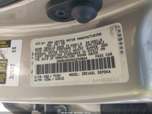 Toyota Corolla Le