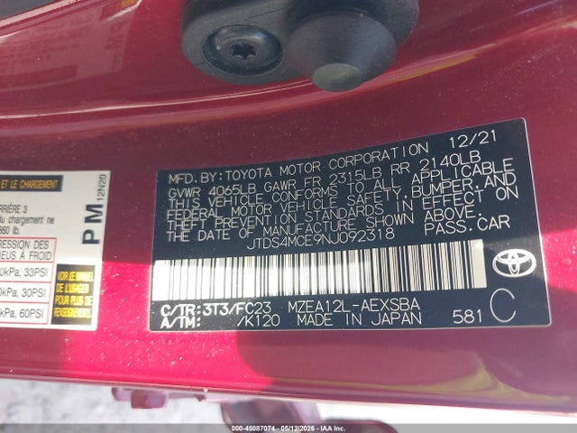 Toyota Corolla Se