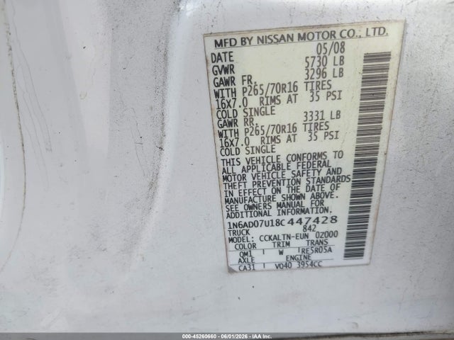 Nissan Frontier Se