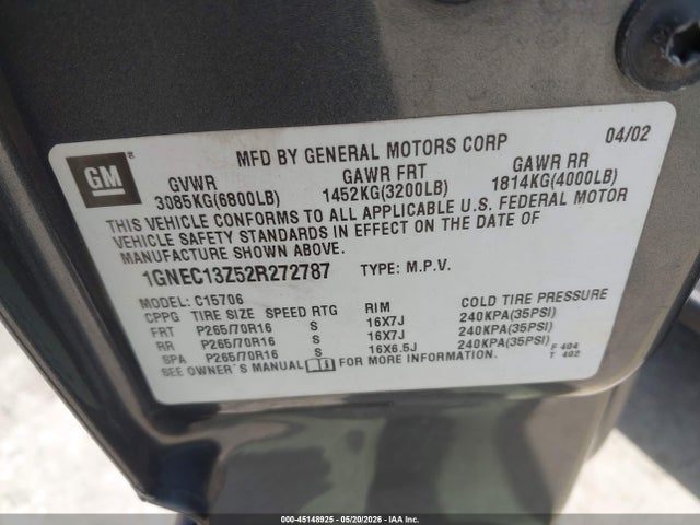 Chevrolet Tahoe Ls