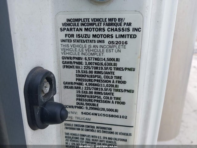 Isuzu Npr Hd Gas Reg