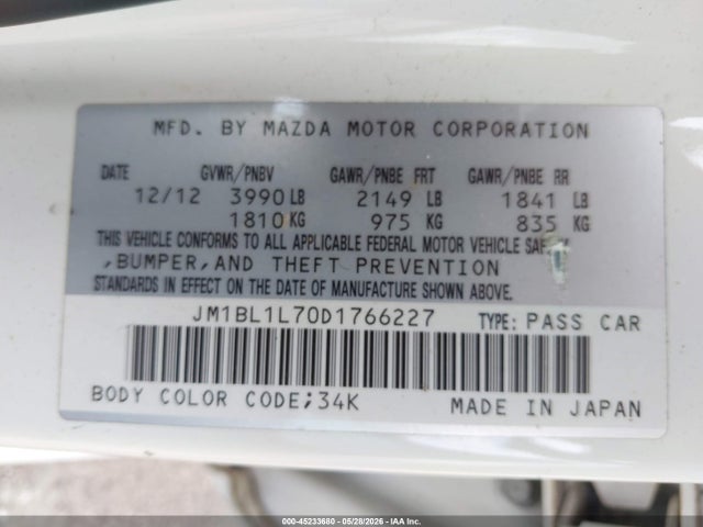 Mazda Mazda3 I Touring