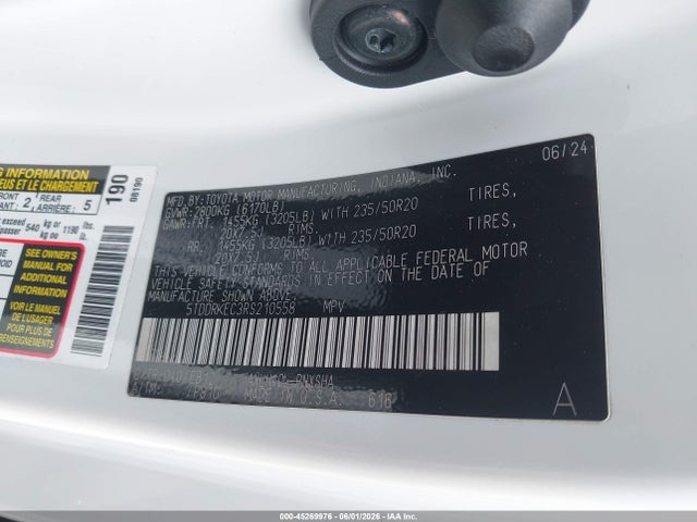 Toyota Sienna Xse