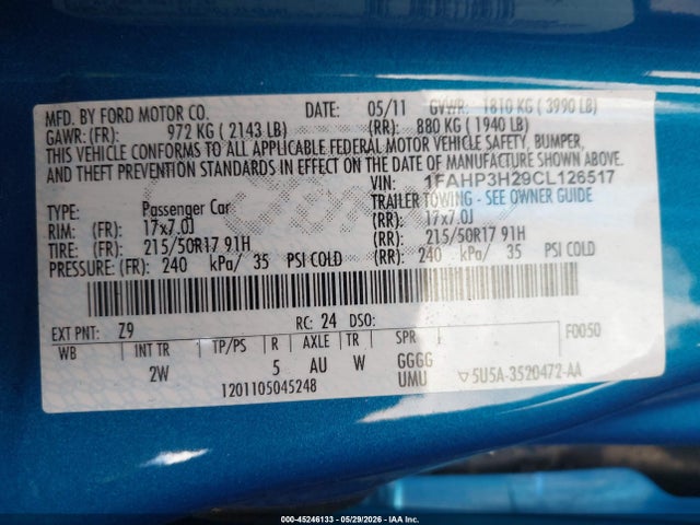 Ford Focus Sel
