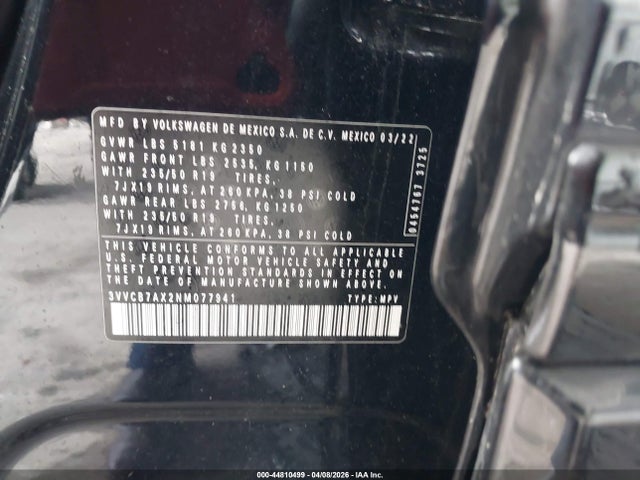 Volkswagen Tiguan 2.0t Se R-line Black