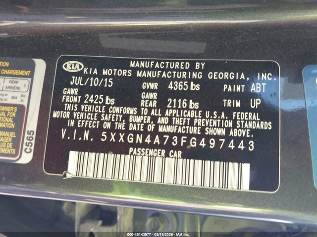 Kia Optima Ex