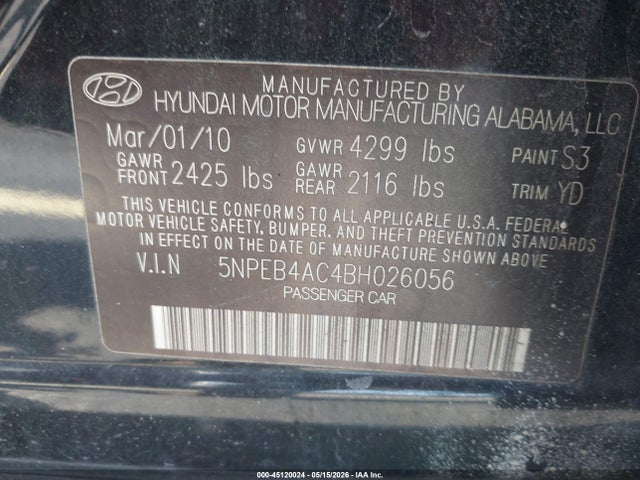 Hyundai SONATA Gls