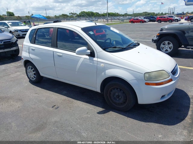Salvage Chevrolet Aveo Image