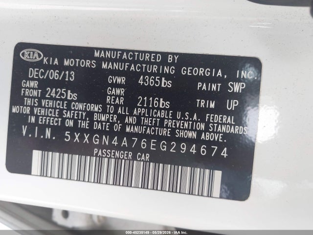 Kia Optima Ex