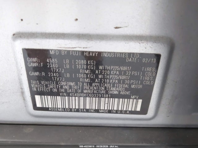 Subaru Outback 2.5i Limited