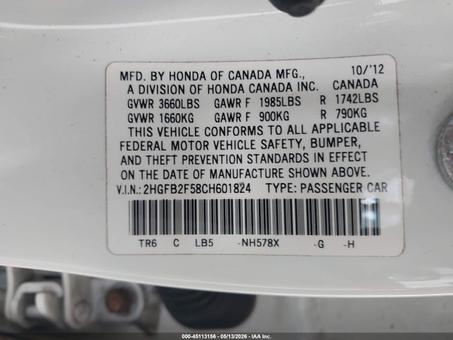 Honda Civic Lx
