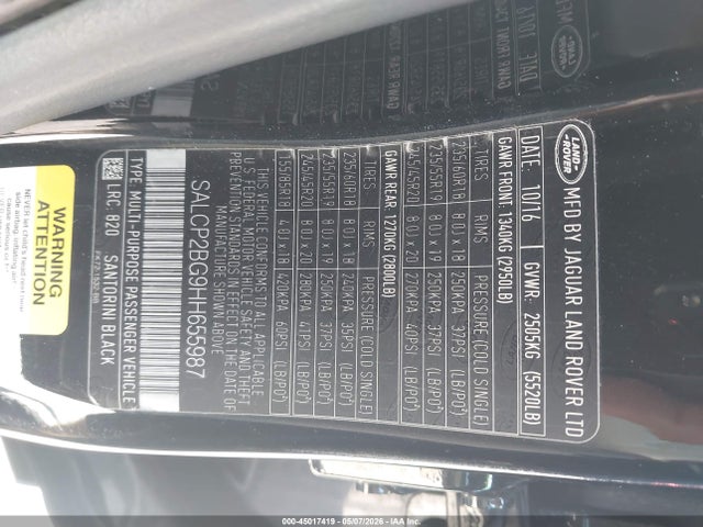 Land Rover Discovery Se
