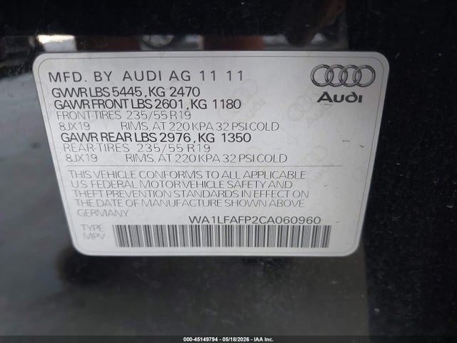 Audi Q5 2.0t Premium