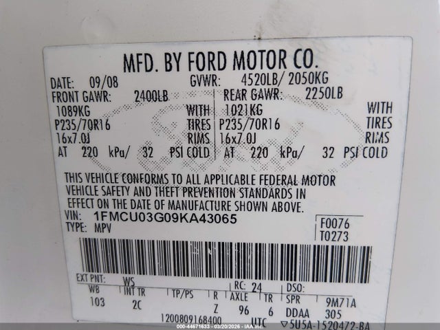 Ford Escape Xlt