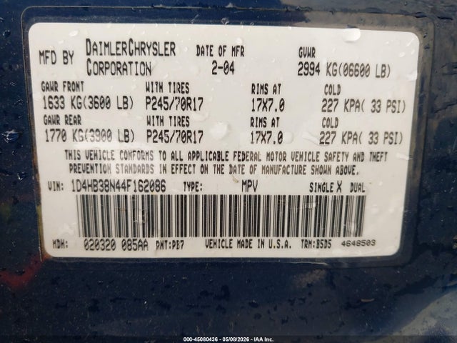 Dodge Durango St