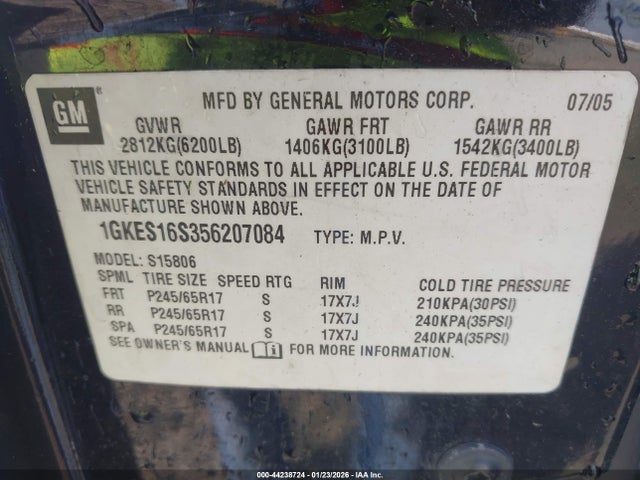 GMC Envoy XL Sle