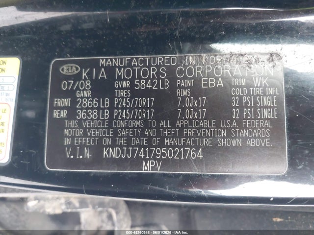 Kia Borrego Ex V6