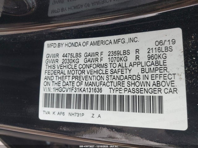 Honda Accord Sport