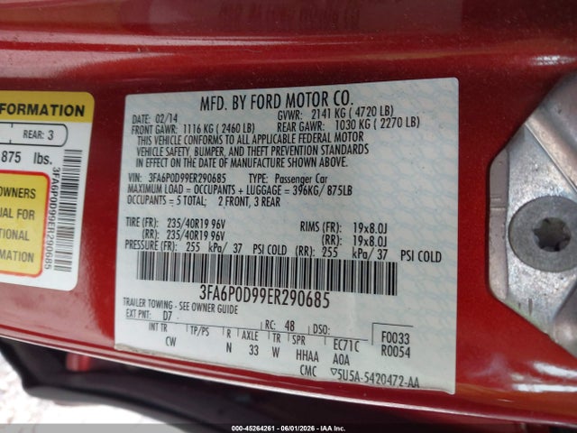 Ford Fusion Titanium