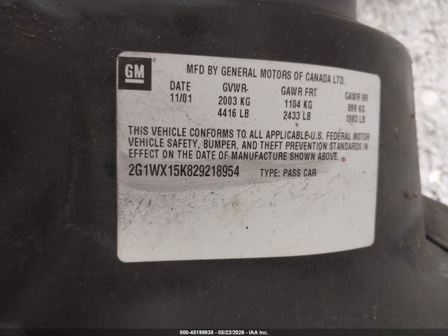 Chevrolet Monte Carlo Ss
