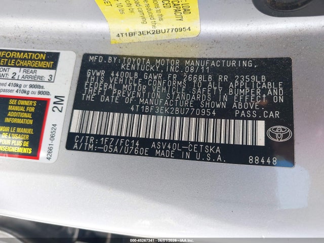Toyota Camry Se
