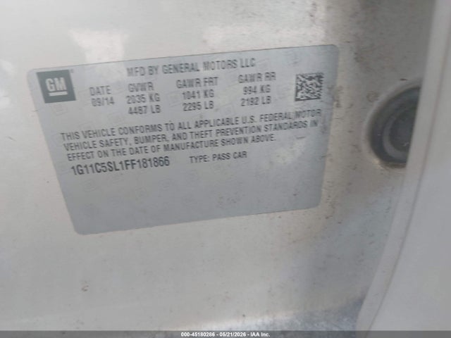 Chevrolet Malibu 1lt