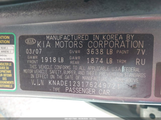 Kia Rio Lx