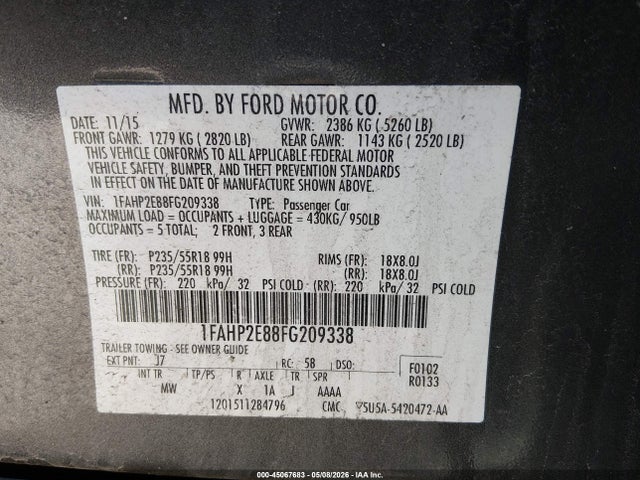 Ford Taurus Sel