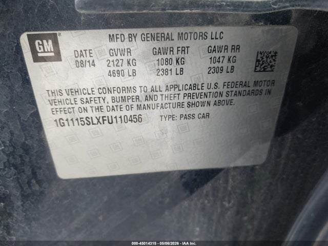 Chevrolet Impala 1lt