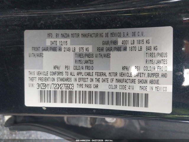Mazda Mazda3 I Touring