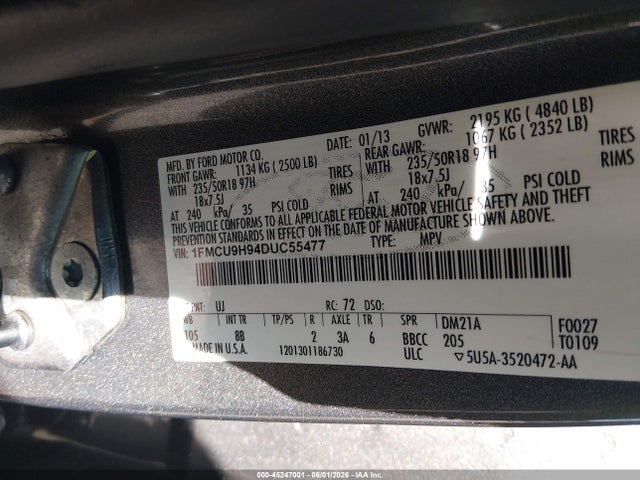 Ford Escape Sel