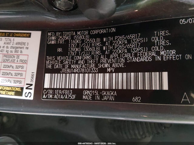Toyota 4Runner Sport V6