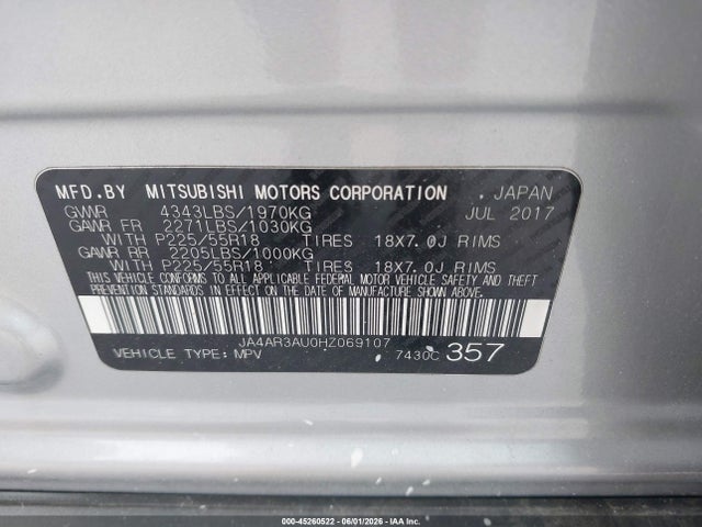 Mitsubishi Outlander 2.0 Le