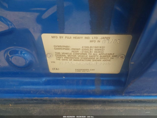 Subaru Impreza Wrx