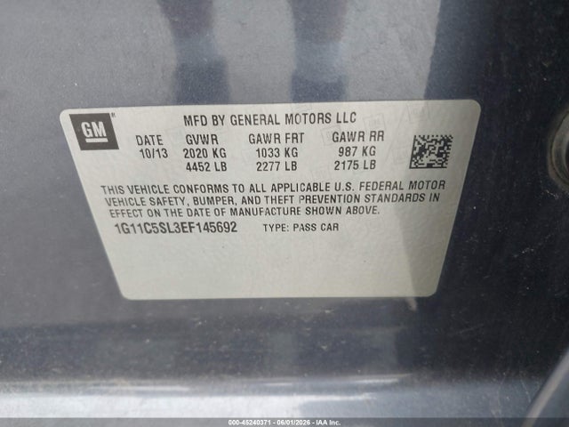 Chevrolet Malibu 1lt