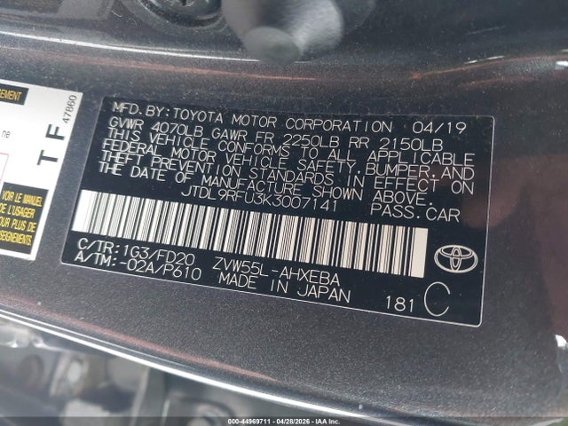 Toyota Prius Le
